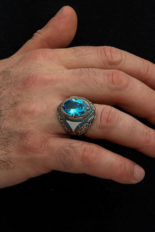 Aquamarine Zircon Stone