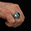 Aquamarine Zircon Stone