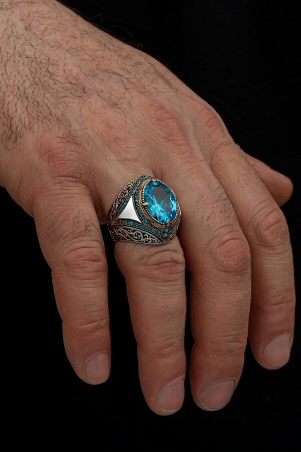 Aquamarine Zircon Stone
