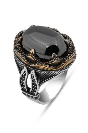 Black Volcanic Stone