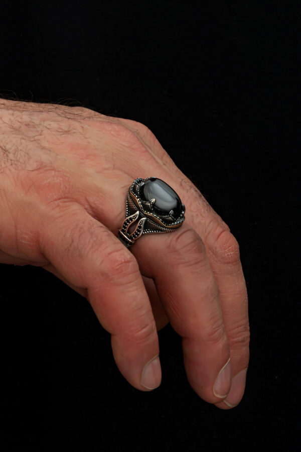 Black Volcanic Stone