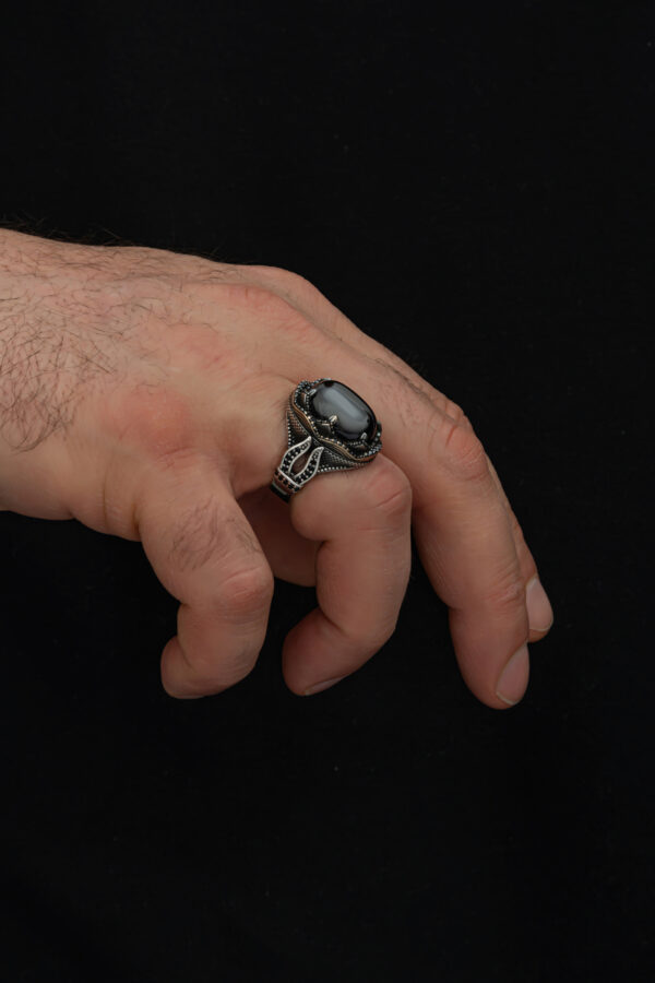 Black Volcanic Stone