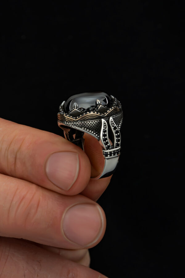 Black Volcanic Stone